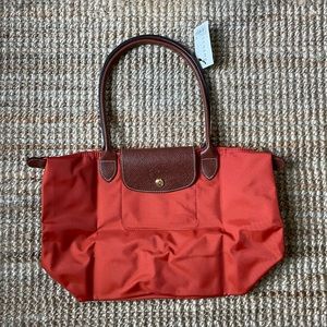 NWT Longchamp medium saffron bag